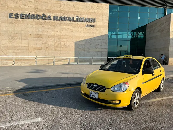 Afyon'dan Ankara Esenboğa Havalimanı'na taksi transferi